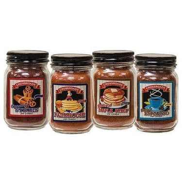 12/Set, Kitchen Collection Pint Jar Candles - The Fox Decor